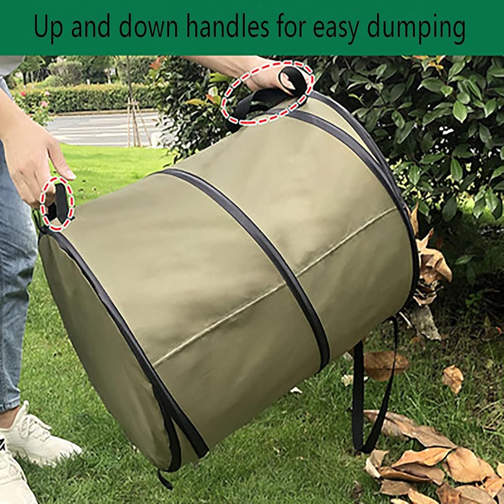 HASTHIP® Collapsible Garden Bag for Yard Waste HASTHIP® Collapsible Garden Bag for Yard Waste
